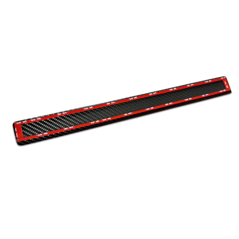 Seuils de portes carboné 3D noir sur mesure pour Mercedes Vito & Classe-V 2014-2019 & Facelift 2019- 2-pièces