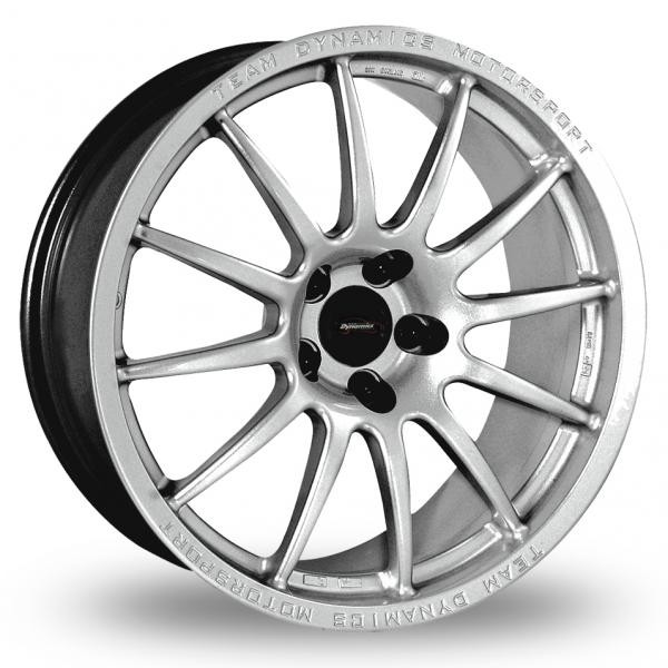 Team Dynamics Pro Race 1.2 7x15 5x100 ET 15 Hi Power Silver