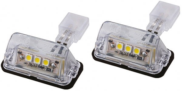 LED Licenceplateplaat lightning Citroen C3, C5, Saxo, Xsara / Peug