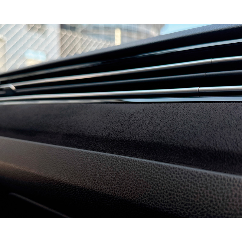 Foliatec Cockpit Film Design Panther Wrap (Aspect-Alcantara) - Noir - 75x140cm