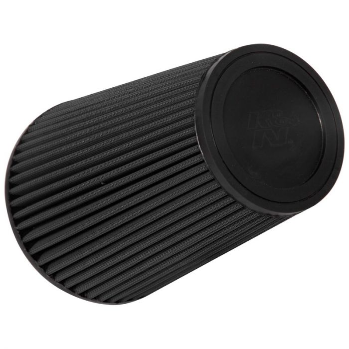K&N Filtre à Air Noir Dryflow Universel Conique 127mm raccordement, 165mm de base, 121mm en haut, 222mm hauteur (RU-3107HBK)