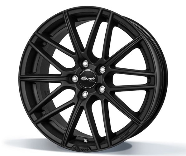 Brock B34 8,5x19 5x114,3 ET45 zwart mat gelakt (SKM) Velgen