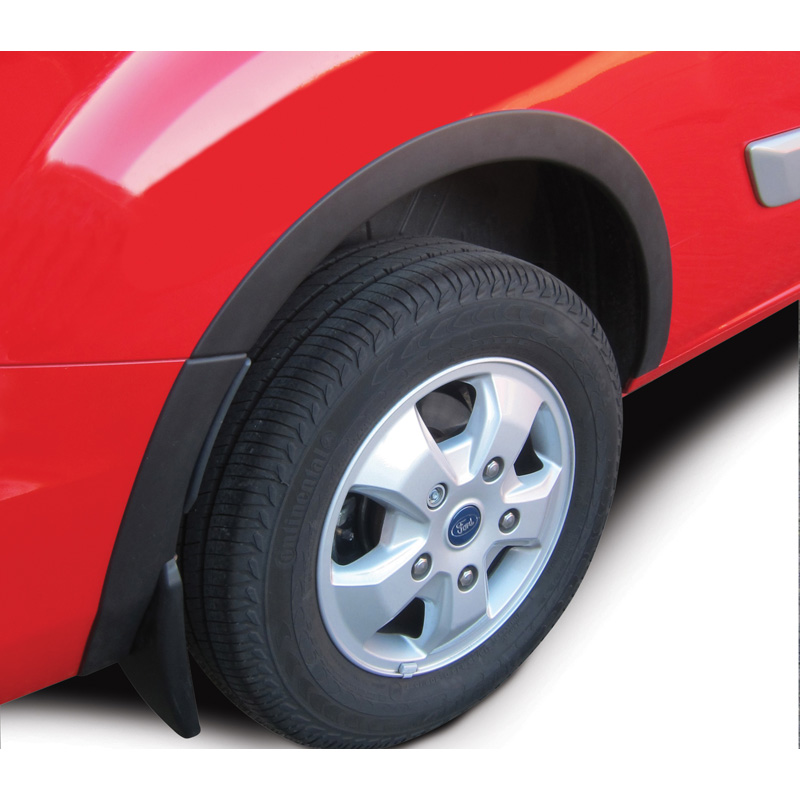 RGM Set extensions de garde-boue sur mesure pour Ford Transit Custom 2014-2017 - Noir