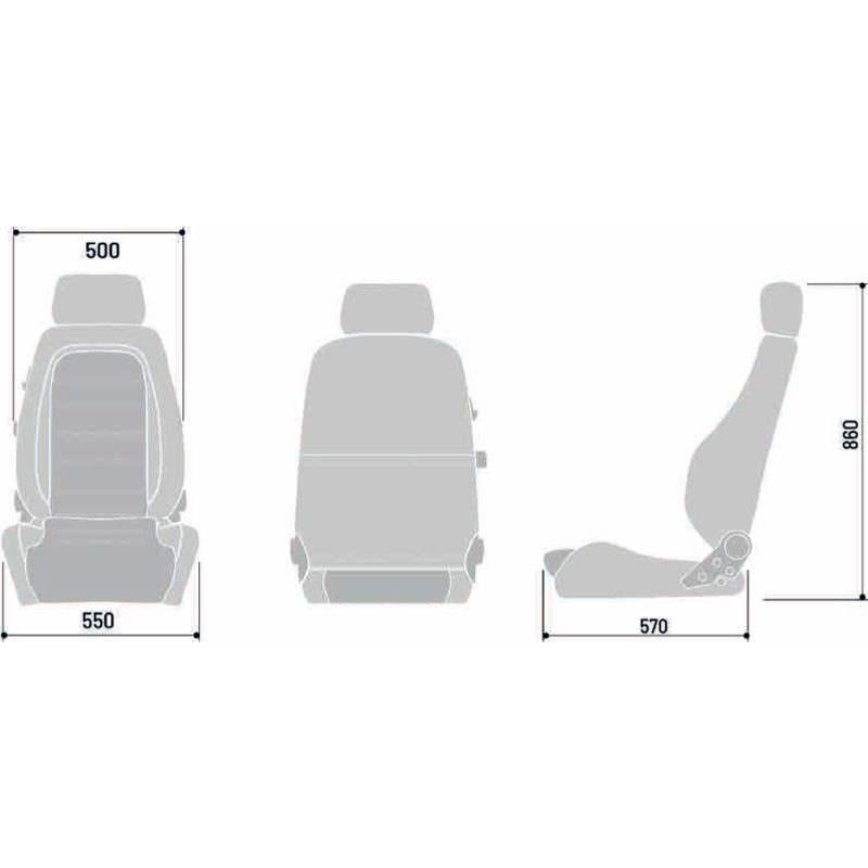 Sparco Siège Baquet GT - Skaï Noir + Microfibre Noir - Réglable