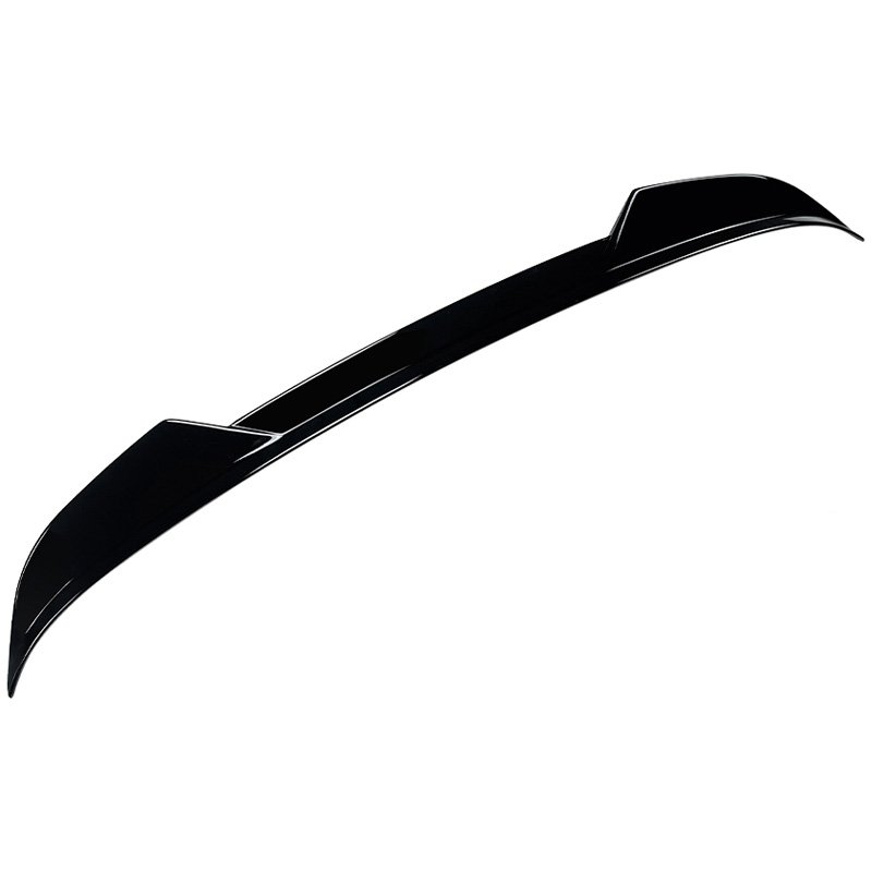 Becquet de toit (Spoiler Cap) sur mesure pour BMW Série-3 E91 Touring 2005-2012 (ABS Noir Luisant)