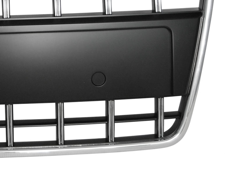 Grille Audi A4 B7 (2004-2008) RS4 Matte Black Embleemloos