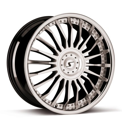 Velgen Schmidt CC-Line Highgloss zilver 1dlg. 7.5x19 5x114,3 ET4