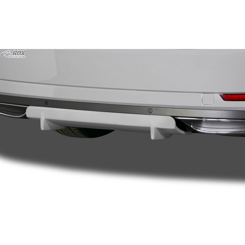 Jupe arrière 'Diffuseur U-Diff XL' sur mesure pour for Skoda Superb III (3V) 2015- (PU)