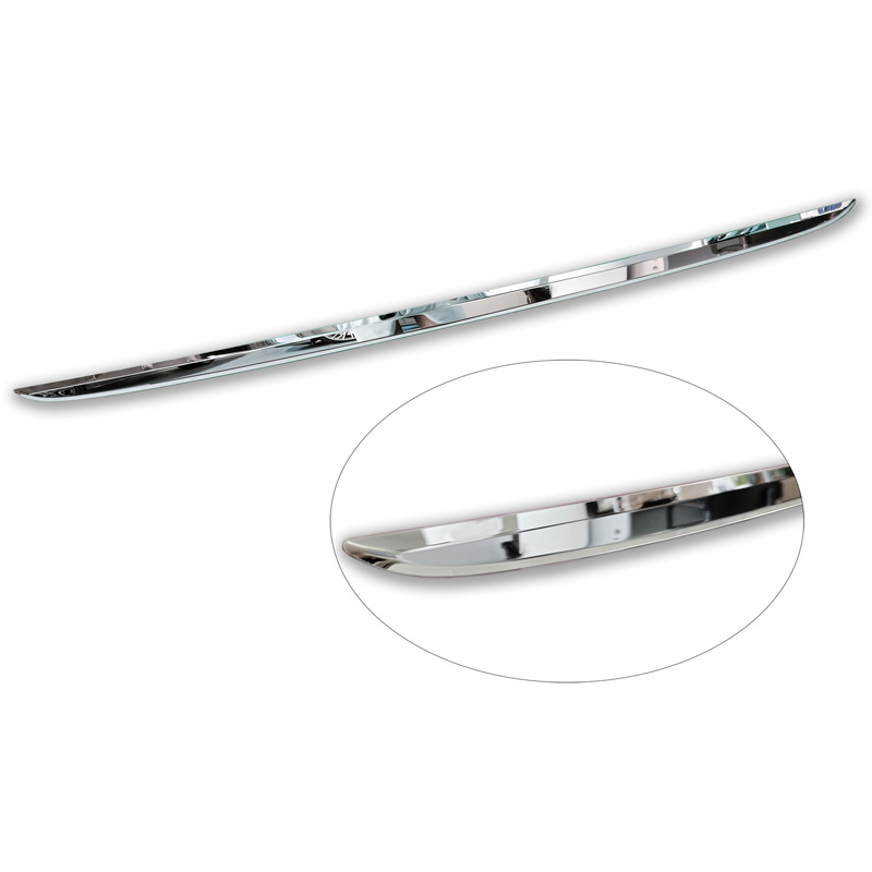 Avisa Revêtement d'habillage du hayon du coffre inox Chrome sur mesure pour Mercedes CLA Shooting Brake (X118) 2019-