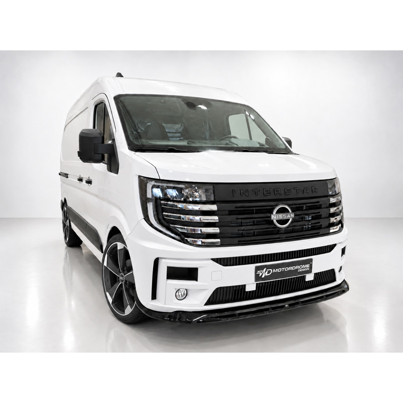 Motordrome Spoiler Avant sur mesure pour Nissan Interstar & Renault Master IV 2024- (ABS)