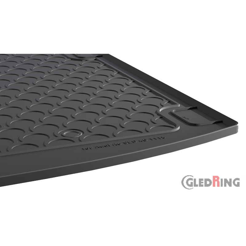 Coquille coffre-arrière Rubbasol (caoutchouc) sur mesure pour Audi A6 (4G) Sedan 2011-2018