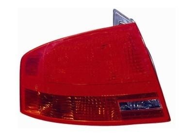 achterlicht, buiten, incl fittingdeel, links Audi A4, 2004 -2007