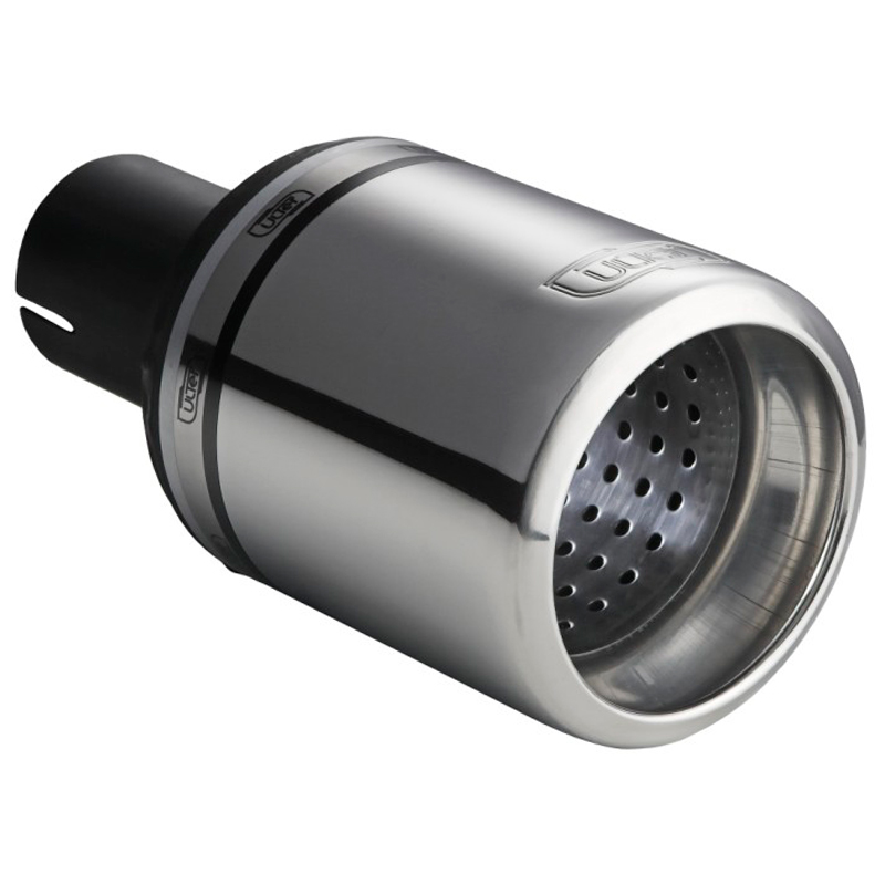 Ulter Sport Embout d'échappement - Ronde Ø100mm Type 2- Longueur 120mm - Montage ->50mm - Inoxydable