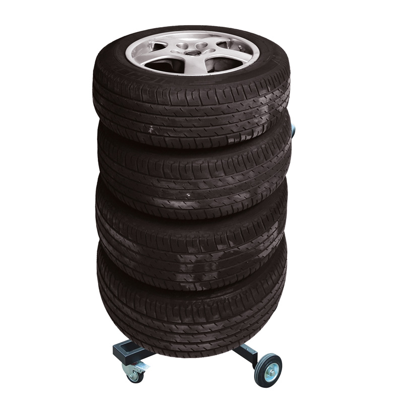 Carpoint Support de Rangement pour Pneus à Roulettes + Housse