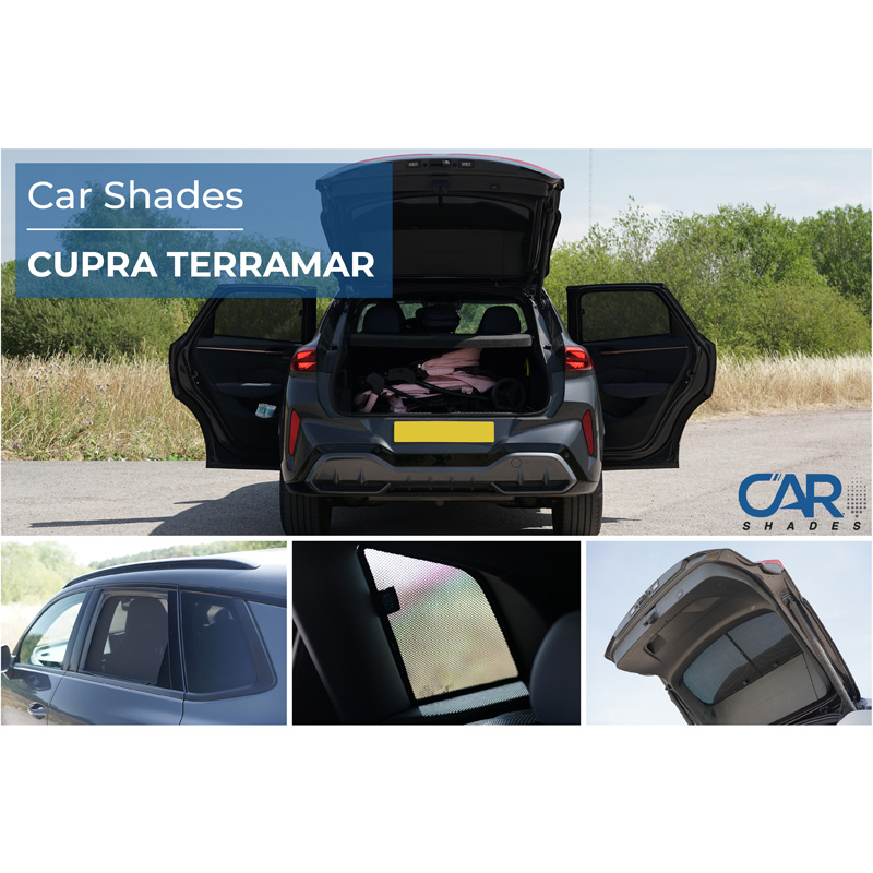 Set de Car Shades sur mesure pour Cupra Terramar (KP1) 2024- (6-pièces)