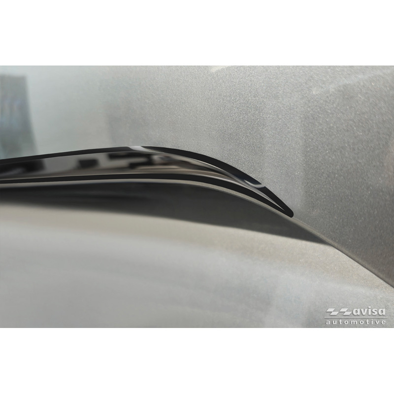 Avisa Moulure de hayon en Inox Noir Chrome sur mesure pour Volkswagen Mulivan T7 2021-
