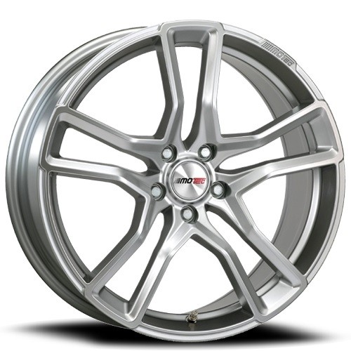 Motec Diamond High Gloss Silver 7,5x17 5x100 ET35 Velgen