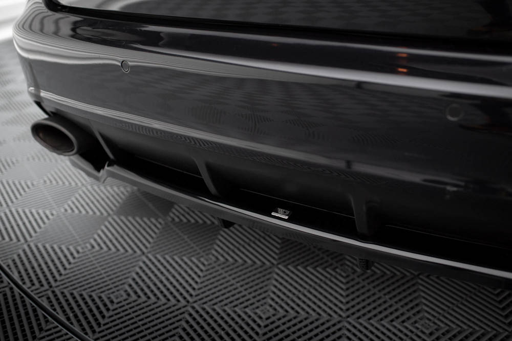 Diffuser Audi RS6 C6 Avant Maxton Glans Zwart