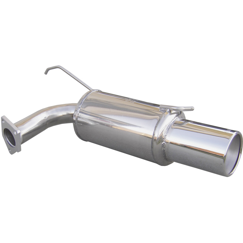 100% Inox Échappement Sport sur mesure pour Mitsubishi Lancer EVO VIII 2004- 120mm Mega
