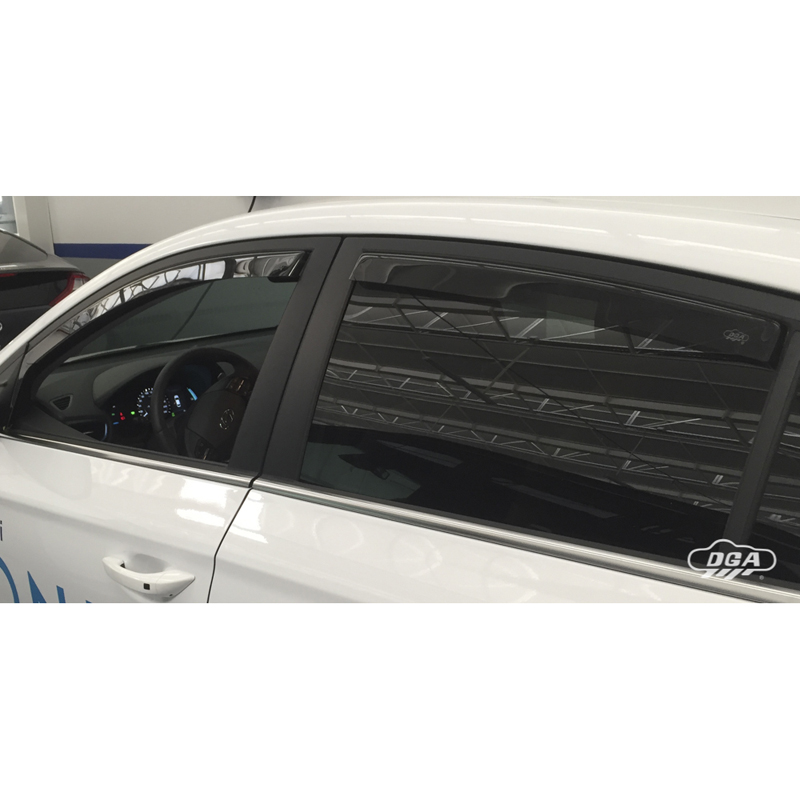 DGA Jeu de Déflecteurs d'Air sur mesure pour Hyundai Ioniq (AE) 2016-2022 (4-pièces)
