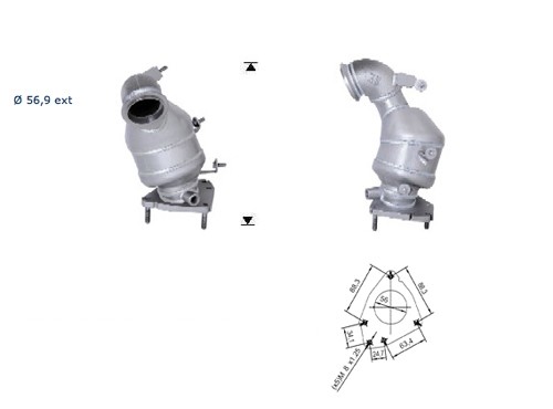 Opel ASTRA 1.9TD CDTI DPF 1910 cc 88 Kw / 120 cv Z19DT Magnaflow