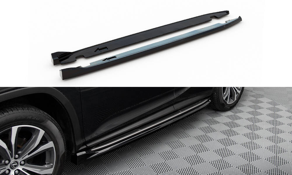 Achterbumper bescherming Lexus RX 2009-