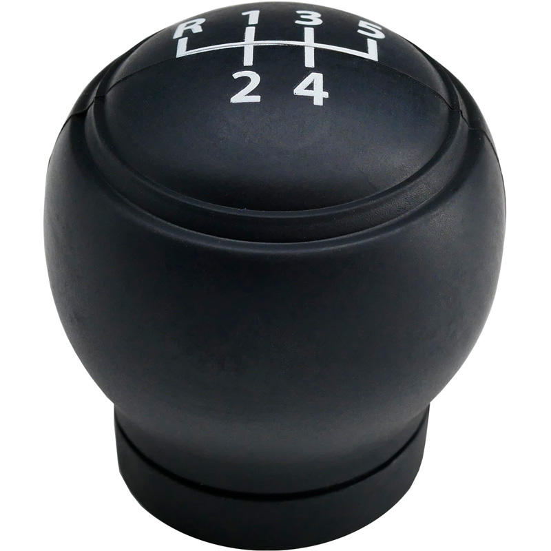 Simoni Racing Housse pour Pommeau de Vitesse - Silicone Noir - 5 vitesses + marche arrière à gauche