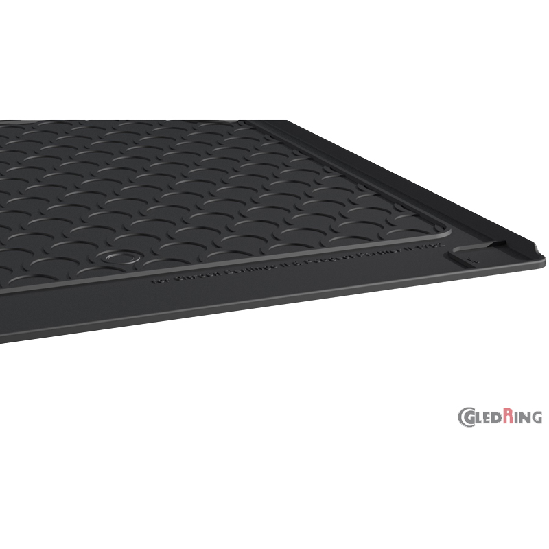 Coquille coffre-arrière Rubbasol (caoutchouc) sur mesure pour Citroën Berlingo Multispace & Peugeot Partner Tepee 2008-2018
