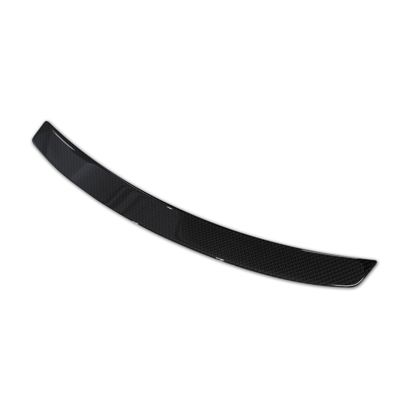 Protection de seuil arrière carboné sur mesure pour Mercedes CLS (C218) 2014-2018 Carboné noir