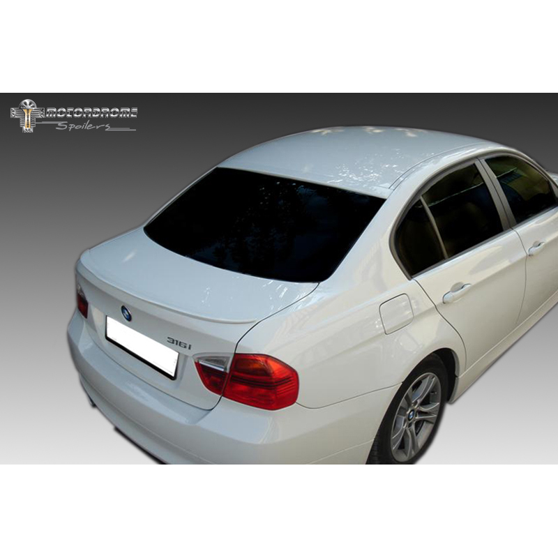 Lèvre spoiler arrière sur mesure pour BMW Série 3 E90 Sedan 2005-2012 (PU)