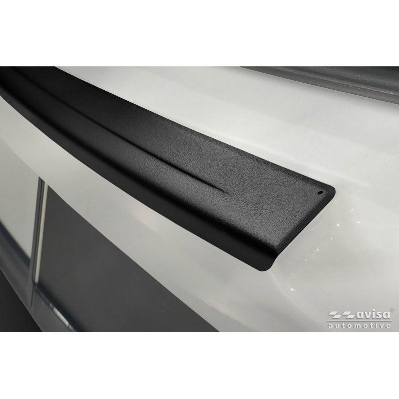 Avisa Protection de Seuil de Coffre Acier Inox sur mesure pour Leapmotor B10 2025- - Noir Mat - 2 pièces