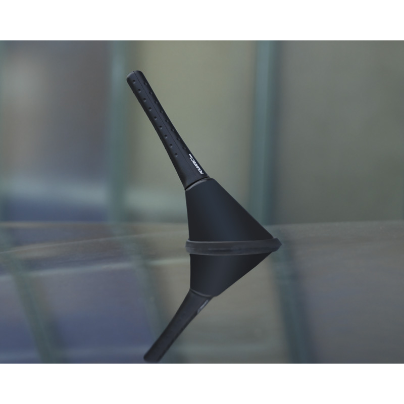 Foliatec FACT Antenne (16 V) DOT noir - Longueur = 8,2cm