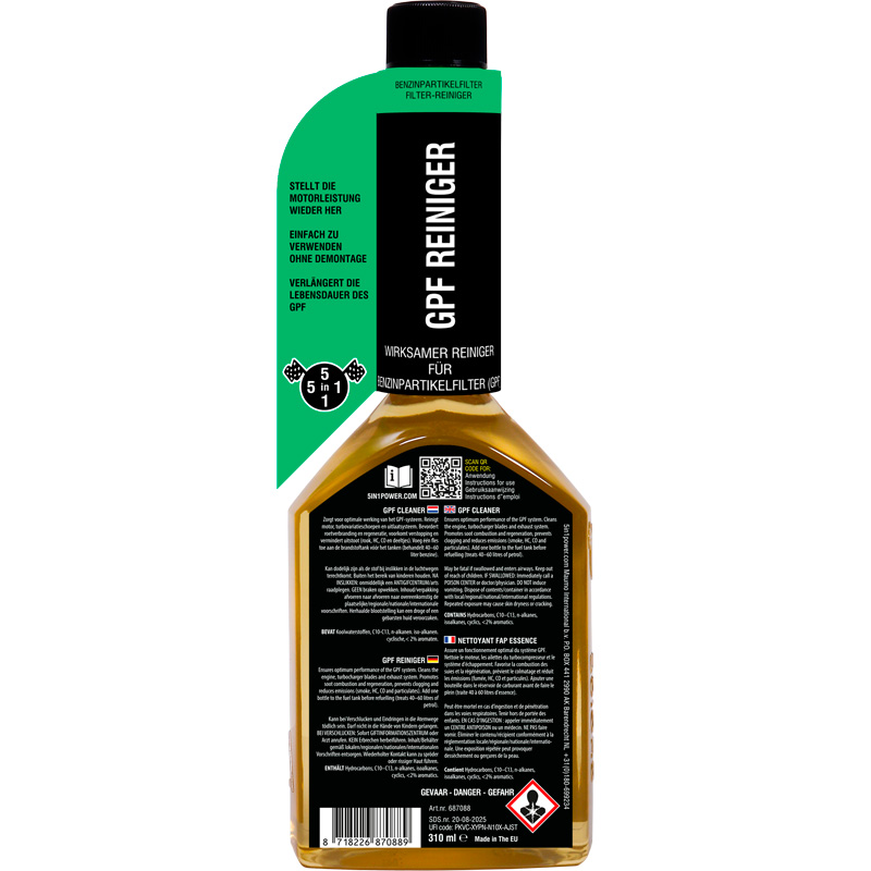 5in1 Nettoyant GPF 310 ml