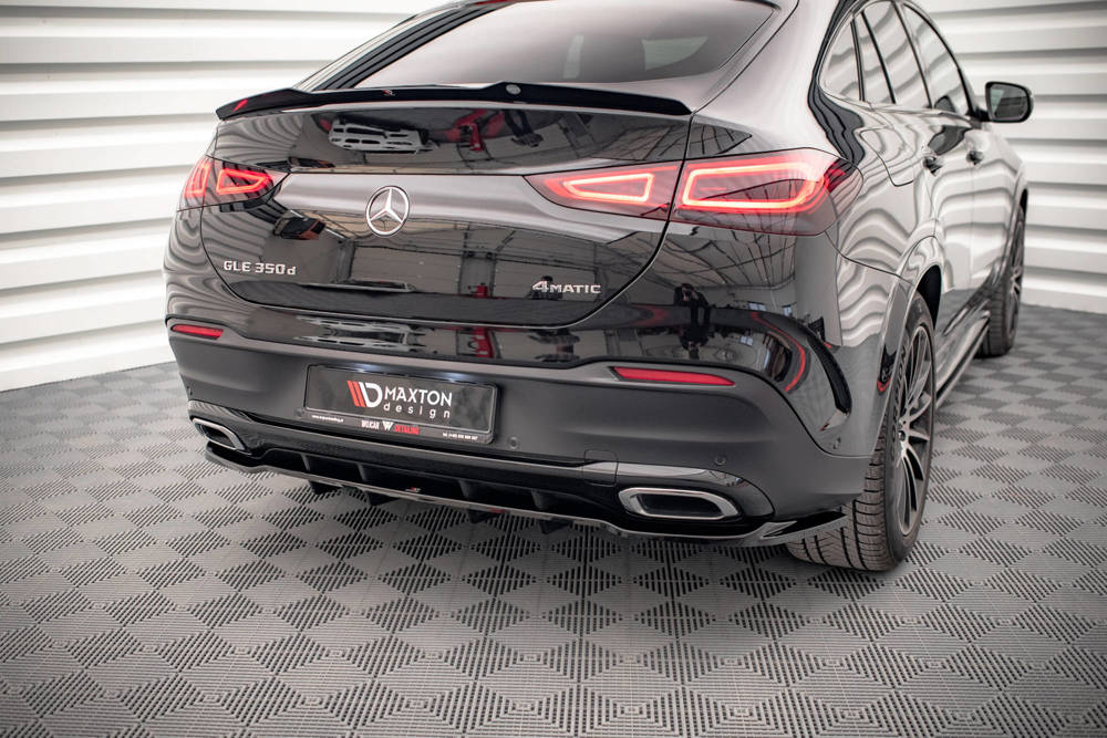 Diffuser Mercedes GLE Coupe AMG Pakket W167 Maxton Glans Zwart