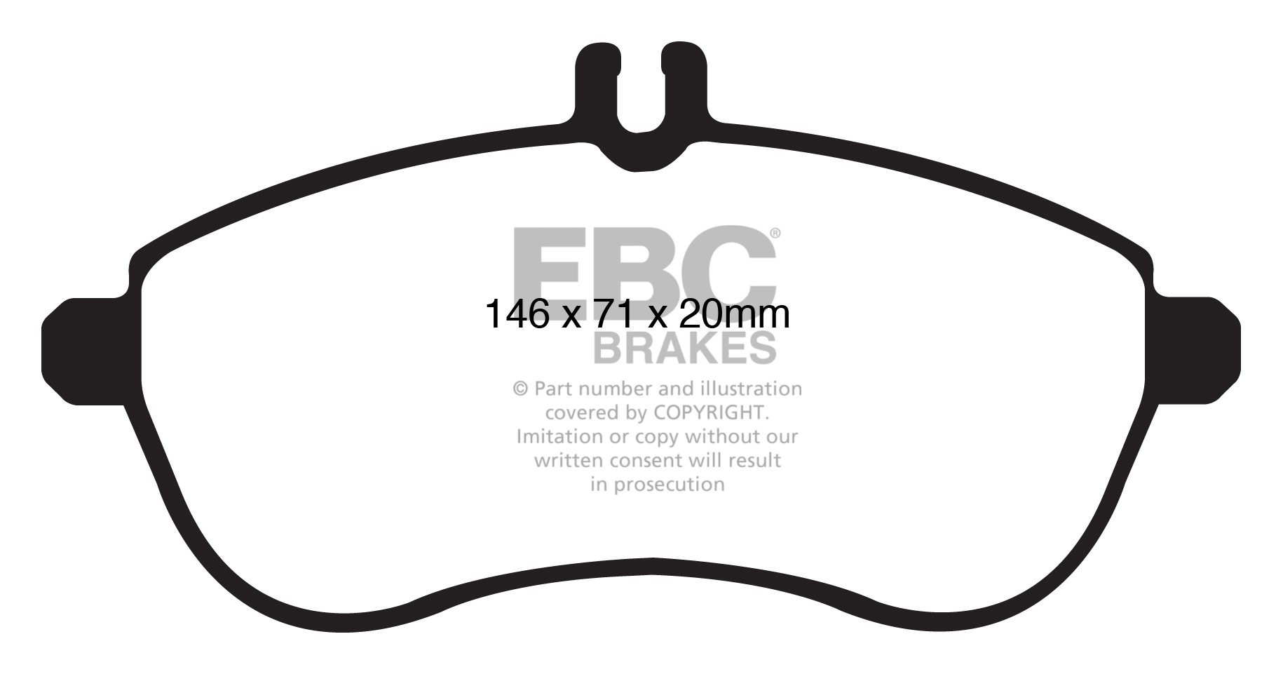 EBC Brakes MERCEDES E-Class Cabriolet (A207) E250 (1.8) 2010-..
