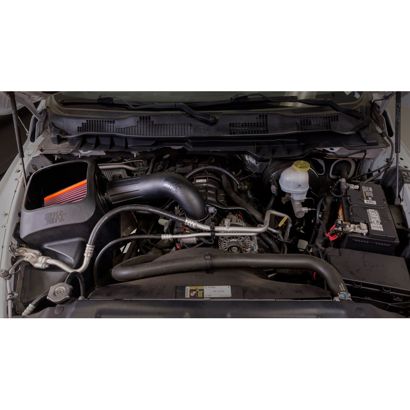 K&N NextGen d'admission d'air froid  sur mesure pour RAM 1500/2500/3500 2009-2018 & 1500 Classic 2019-2024 5.7L V8 (50-1561)