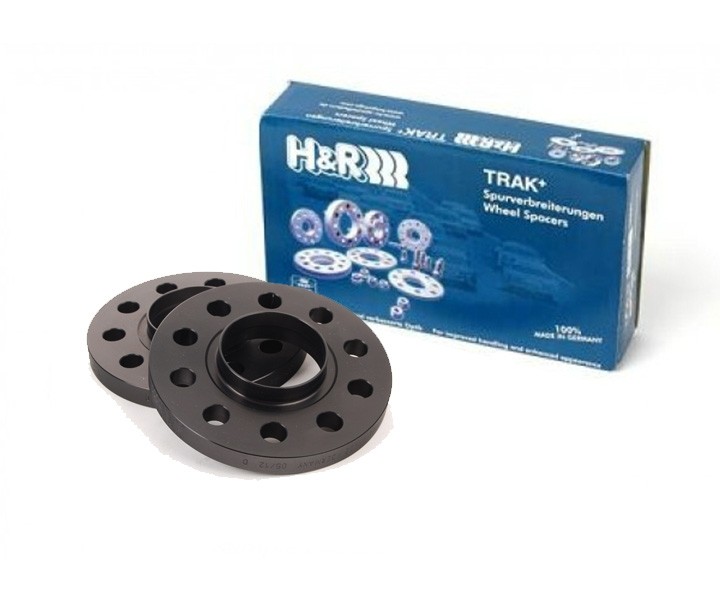 H&R Spoorverbreders 5x112 66,5 DR20 10mm zwart