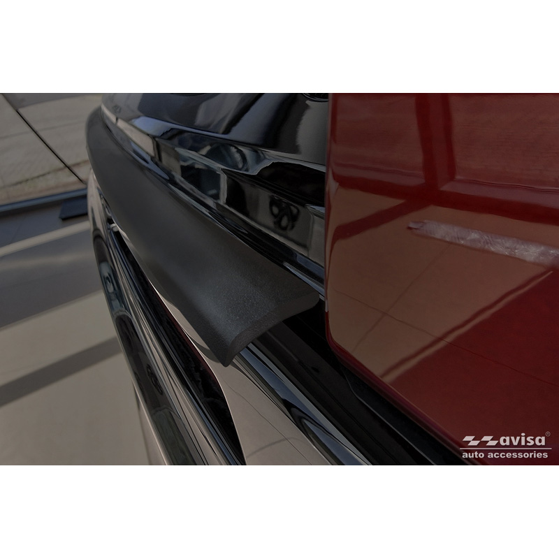 Protection de seuil arrière inox noir mat sur mesure pour Honda ZR-V (RZ4) 2023-