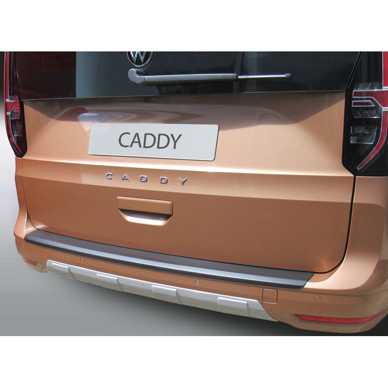 RGM Jupe arrière 'Skid-Plate' sur mesure pour Volkswagen Caddy V Box/MPV 2020- Noir (ABS)