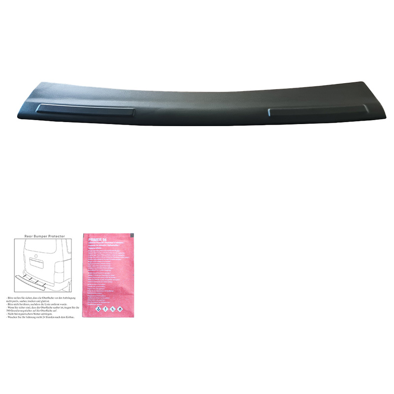 Protection de seuil arrière sur mesure pour Dacia Duster II 2018-2024 - Noir mat