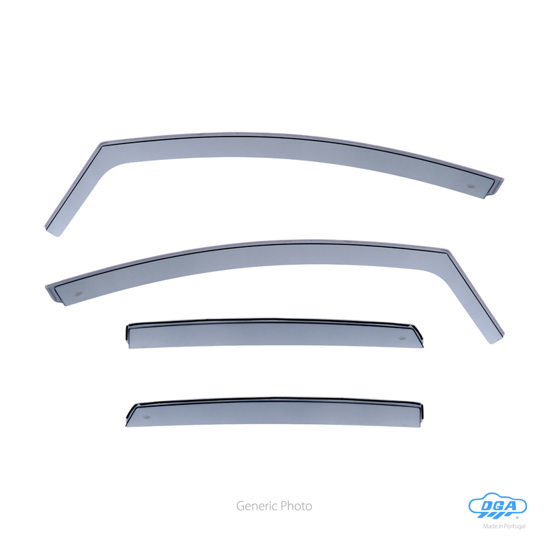 DGA Jeu de Déflecteurs d'Air sur mesure pour Mazda CX-3 (DK) 2015- (4-pièces)