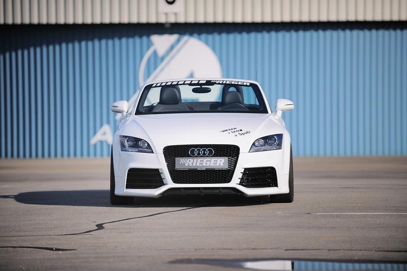 Rieger voorbumper ABS, met koplampsproeiers, met/zonder S-Line e