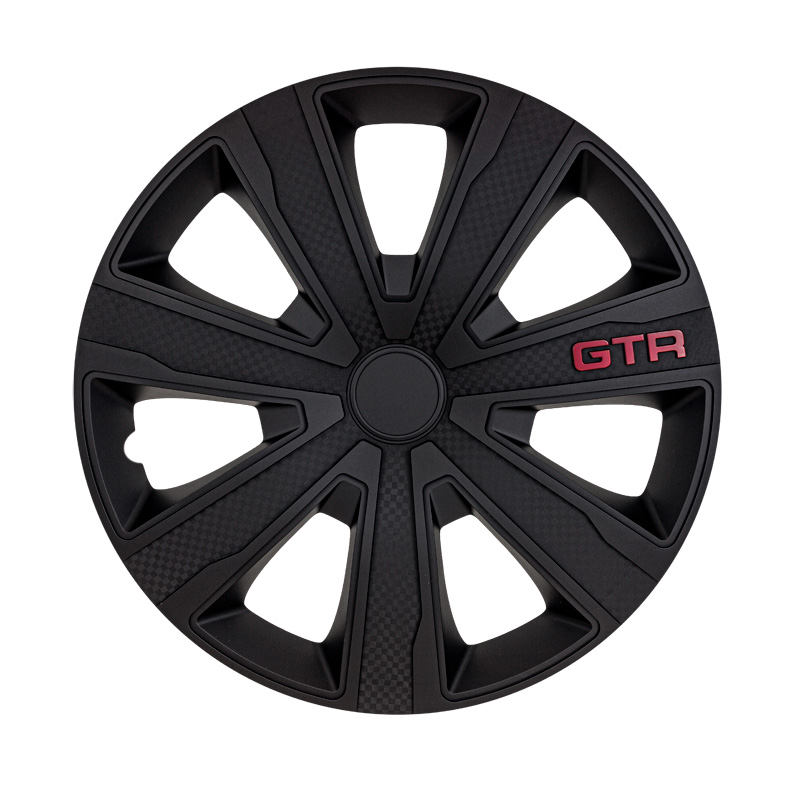 Jeu d'enjoliveurs J-Tec GTR Carboné 14-inch noir