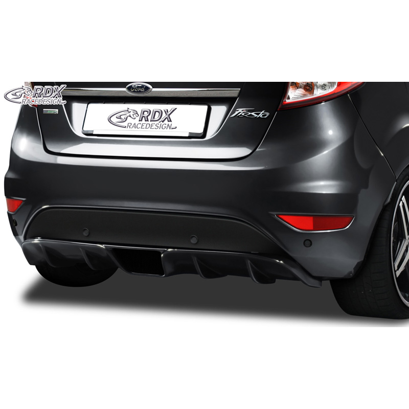 Jupe arrière 'Diffuseur' sur mesure pour Ford Fiesta VII 2008-2012 & 2012- (PUR)