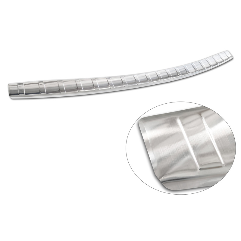 Protection de seuil arrière inox sur mesure pour Ssangyong Rexton (YK) Facelift 2021- 'Ribs'