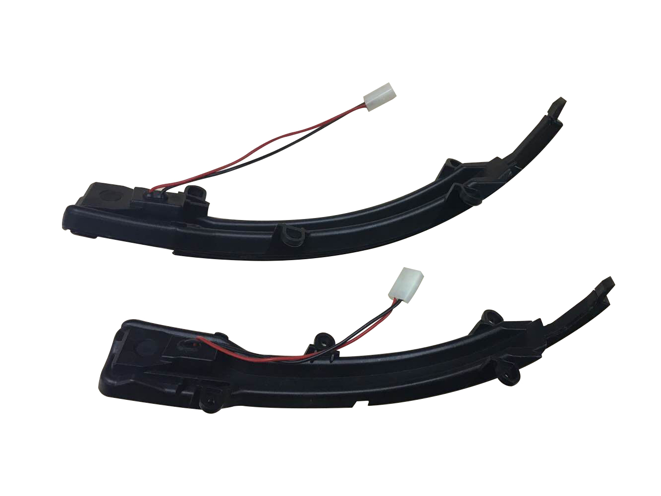 Set de Clignotants de Rétroviseurs LED sur mesure pour Audi Q5 2012-2016 & Q7 2010-2015 - Fumée - incl. Feux Dynamiques