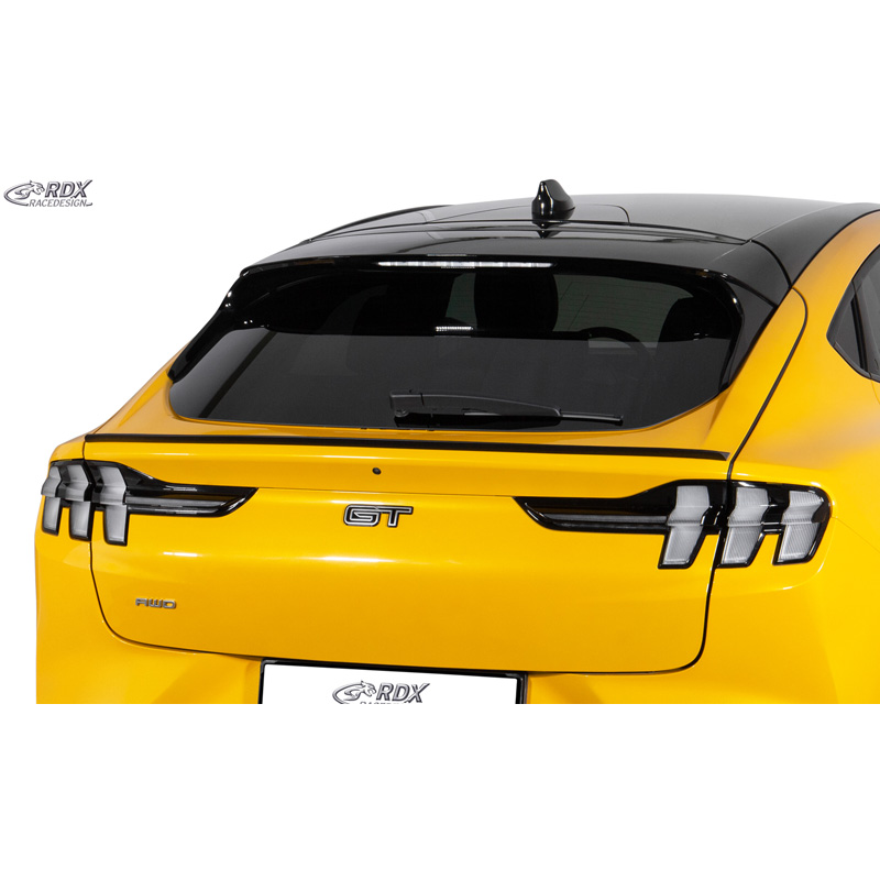 RDX Lèvre spoiler arrière sur mesure pour Ford Mustang Mach-E 2020- (ABS)