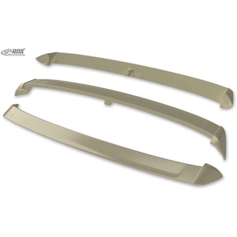 RDX Racedesign Becquet de toit sur mesure pour Citroën Jumpy/Dispatch/Spacetourer & Peugeot Expert III/Traveller & Toyota Proace 2016- & Opel Vivaro C/Zafira Life 2019- & Fiat Scudo/Ulysse 2022- (avec hayon arrière) (PU)