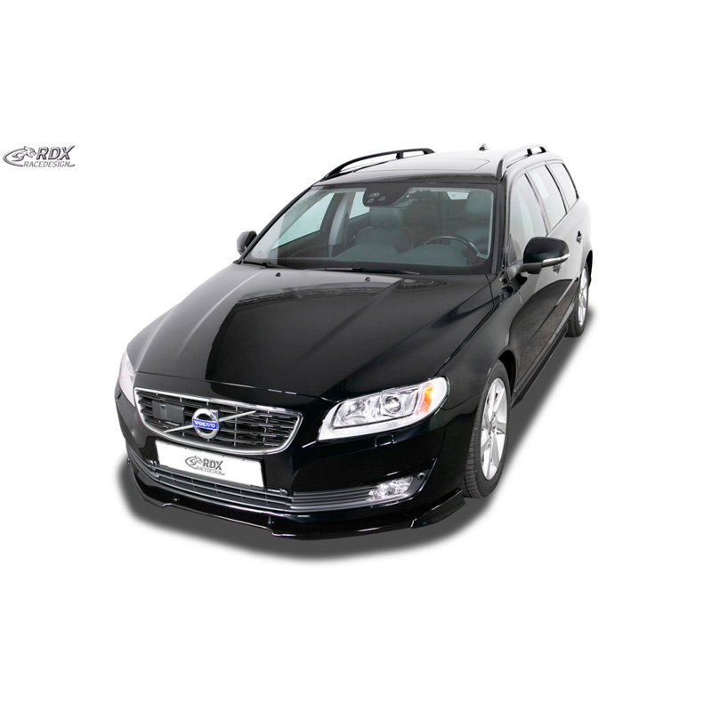 Jupes latérales 'Slim' sur mesure pour Volvo S80 2006-2016 & Volvo V70 2007- (ABS noir luisant)