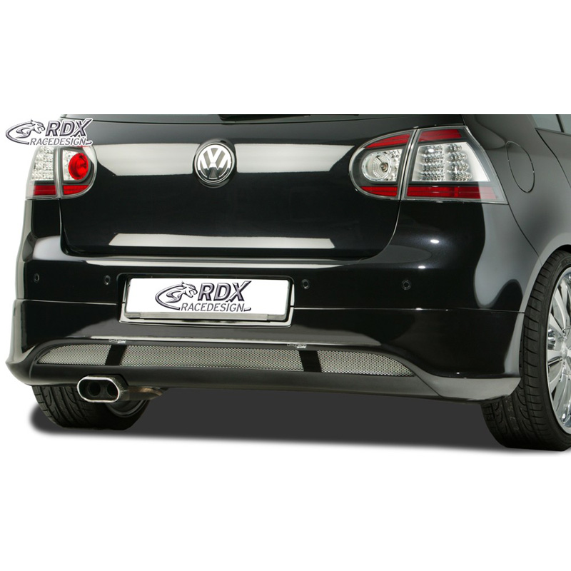 Jupe arrière sur mesure pour Volkswagen Golf V Hatchback 3/5-portes 2003-2008 'V2' (échappement à gauche) excl. Variant/Plus (ABS)
